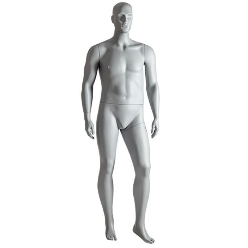 Image 1 : Plus size male window mannequin ...