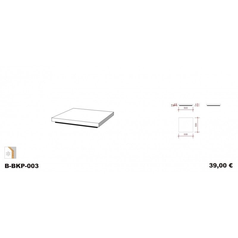 Image 2 : Podio blanco 50 cm x ...