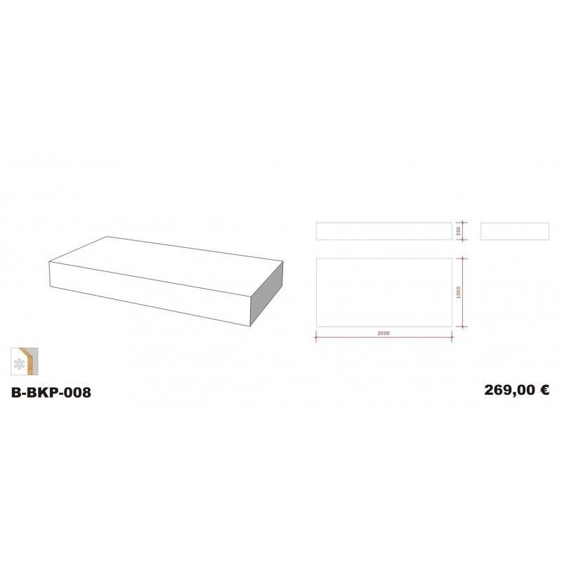 Image 2 : Podium blanc brillant 200 x ...