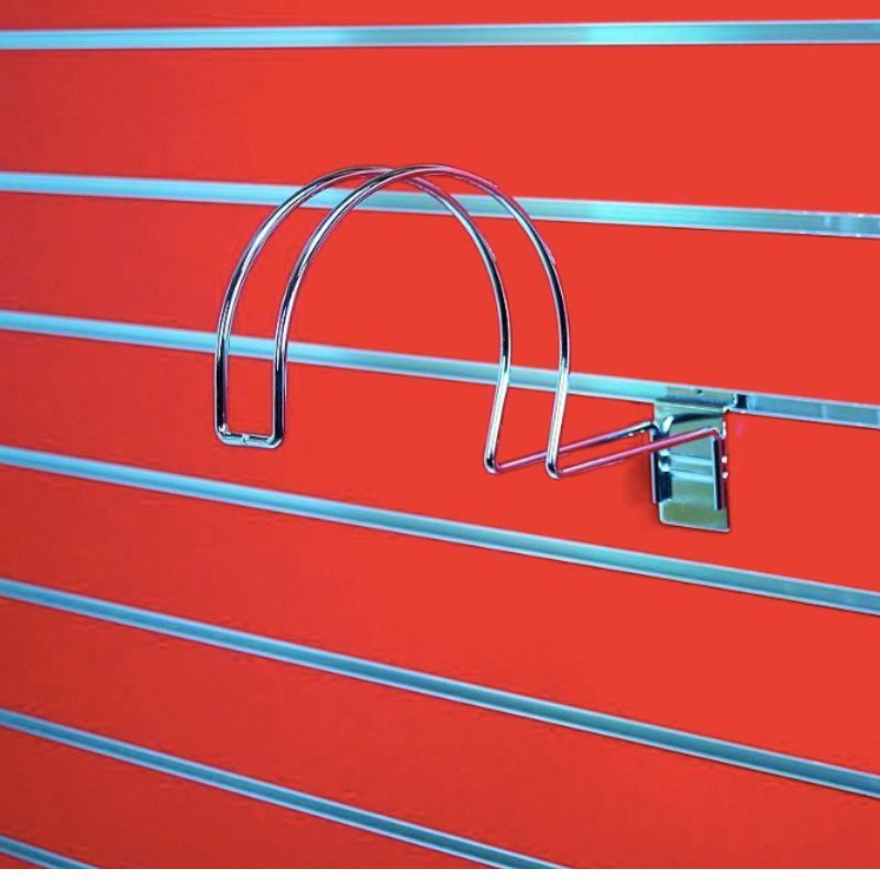 Image 1 : Soporte cromado para cascos, La ...