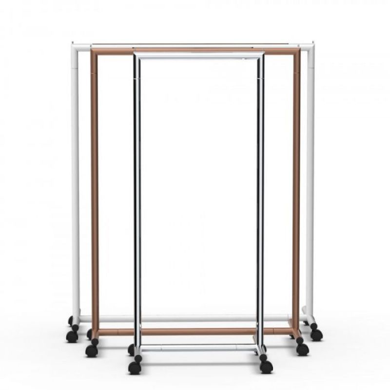 Image 1 : Portant blanc H195 × L60 cm ...