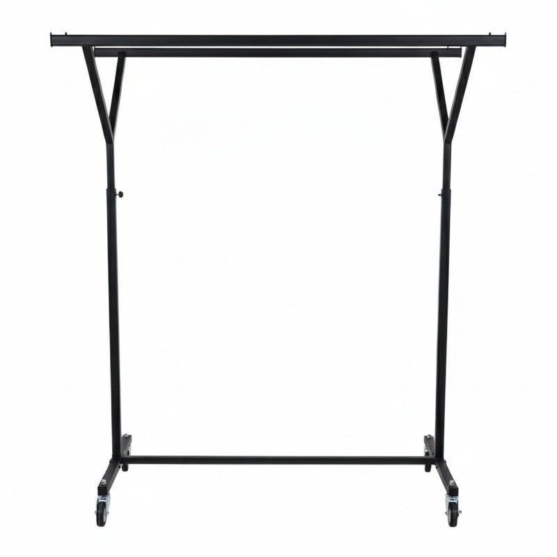 Image 4 : Portant double professionnel noir sur ...