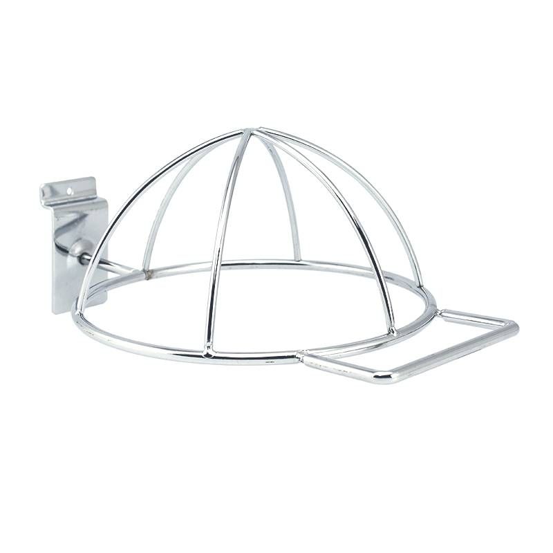 Porte casquette pour panneau rainur&eacute; : Presentoirs shopping