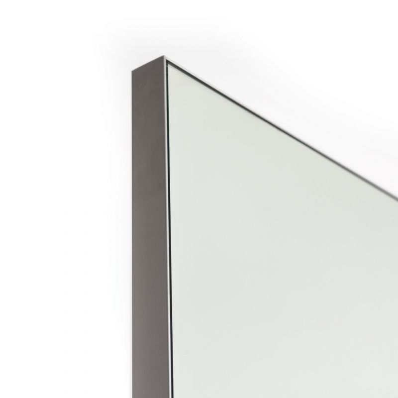 Image 1 : Professional black wall mirror 170x100 ...