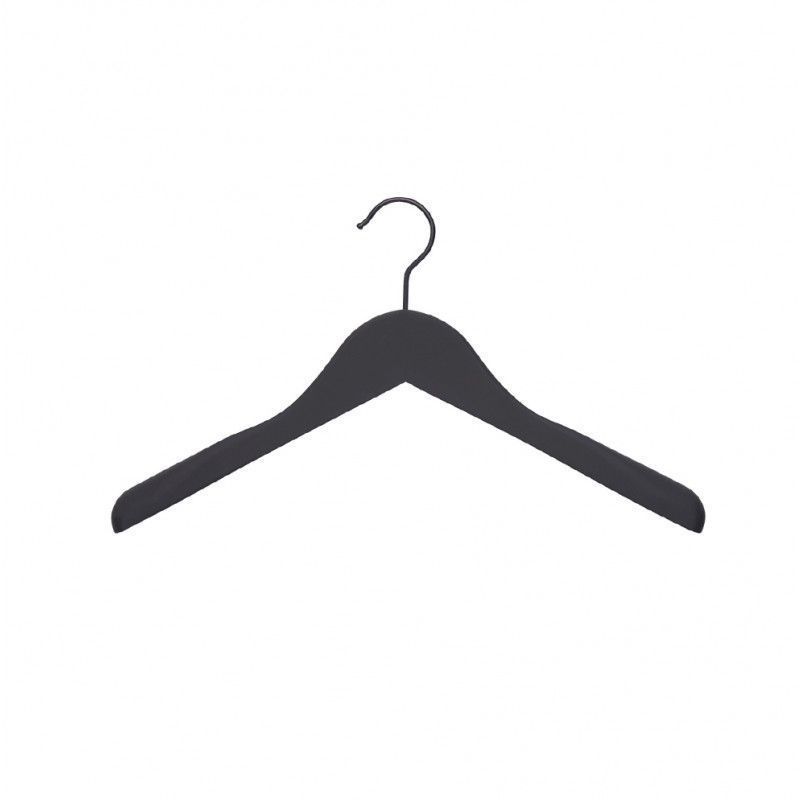 10 Professional hanger black soft touch finish 39 cm : Cintres magasin