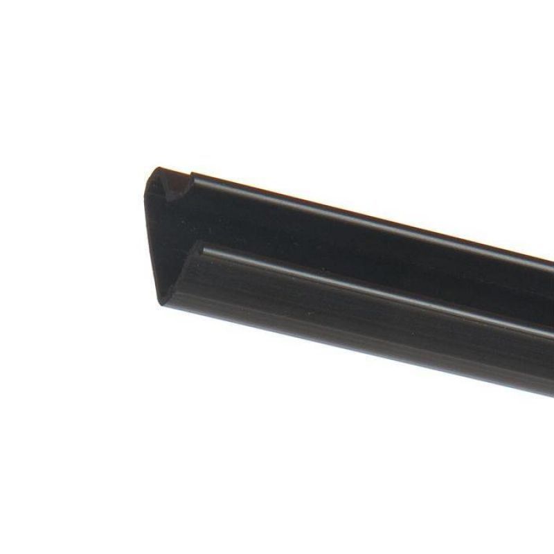 Profil pvc noir 120 cm pour panneaux rainur&eacute;s : Mobilier shopping