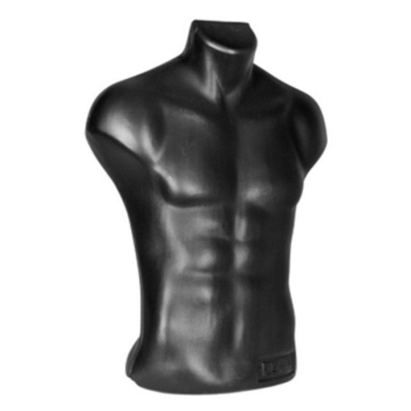 Pvc male bust black : Bust shopping