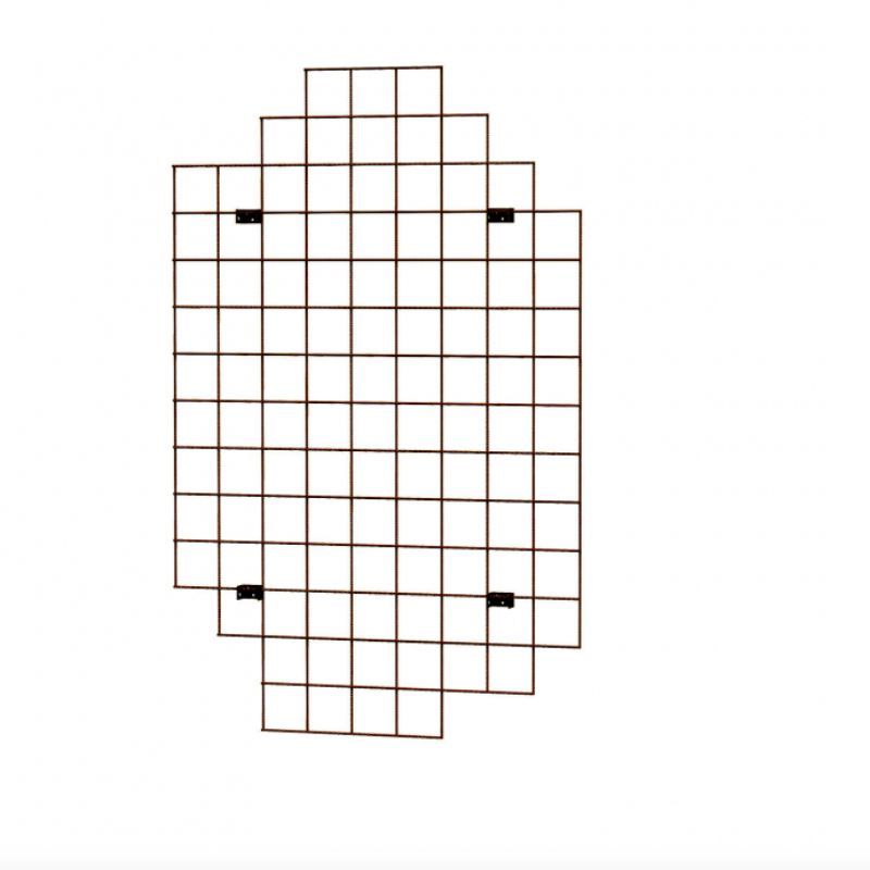 Migliorate la visibilità e l'organizzazione dei vostri prodotti con ... rastrelliera nera con gancio - 1400x900 mm : Mobilier shopping