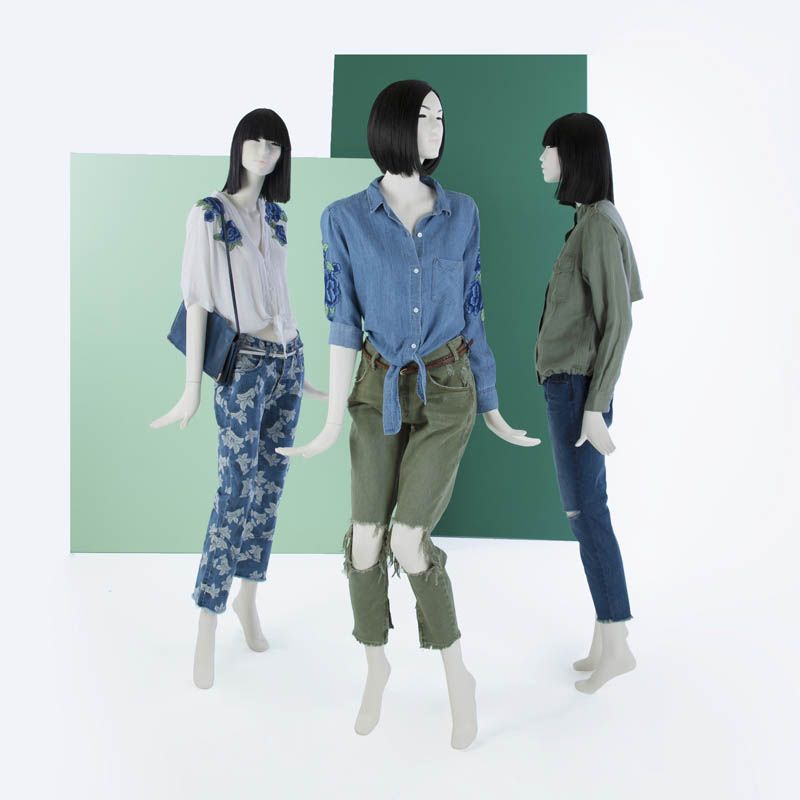 The Window mannequin Style Cats femme by Bonami embodies a ... Retail display mannequin female fashion : Mannequins vitrine