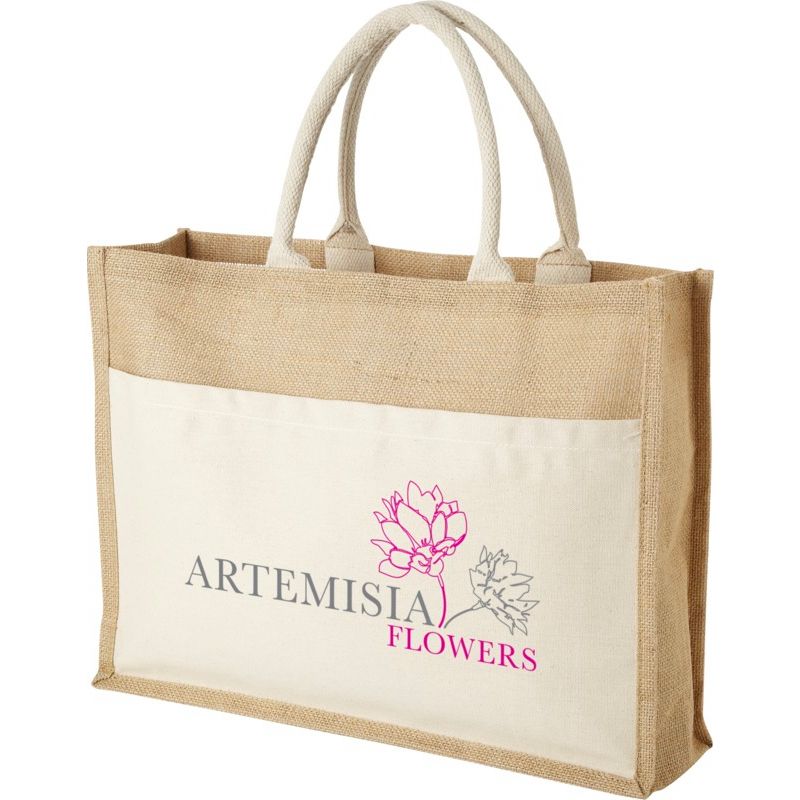 Sac en jute 18L - 45x12x35cm : Tote bags