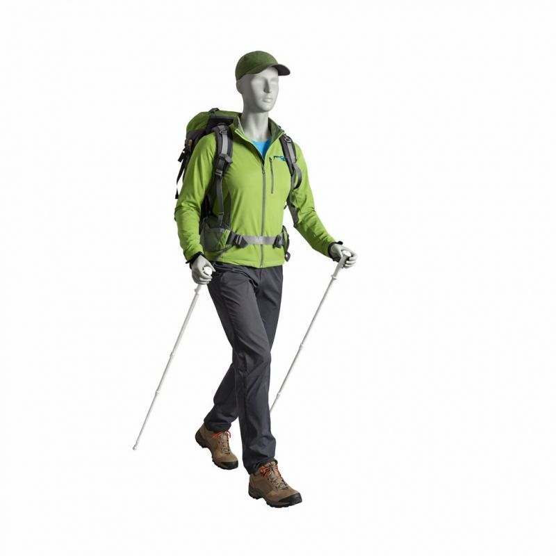 Image 6 : Vitrinenmodel Frau Trekkingposition - grau (RAL ...
