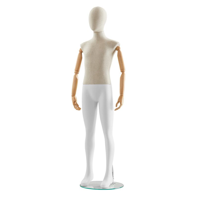Image 2 : Schaufensterpuppe Kind abstrakt 155cm