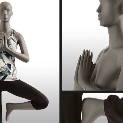 Image 3 : Yoga Schaufensterpuppe Stellung und -h ...