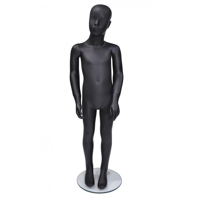 Schwarz kinderfiguren 4 jahre mit kopf : Mannequins vitrine