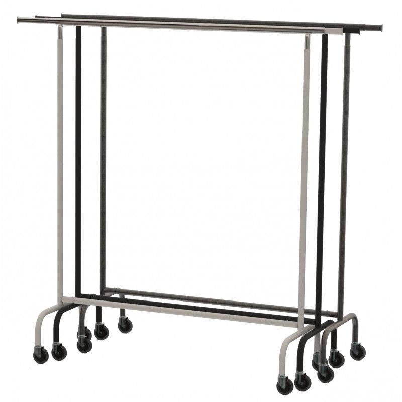 Image 1 : Schwarz Rollstander mit Rädern ...