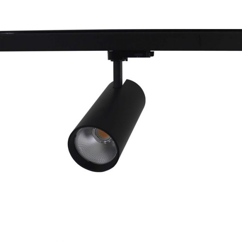 Schwarzer LED-Strahler 34W schwenkbar 3500K : Eclairage