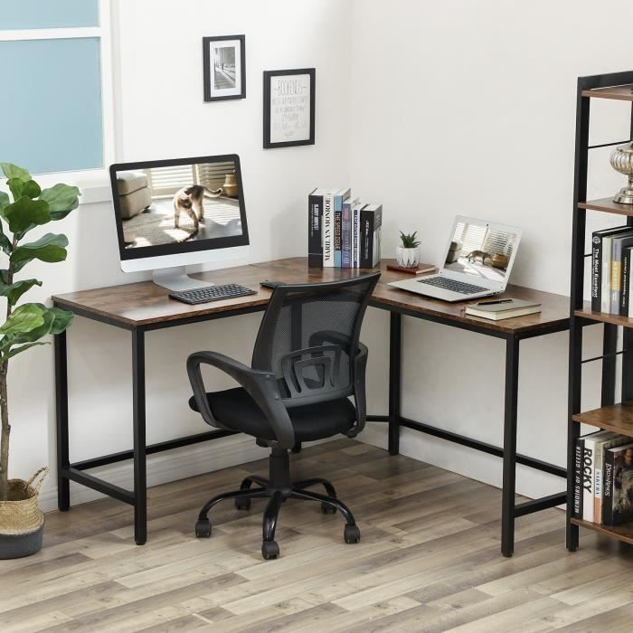 Image 1 : Scrivania d'angolo industriale per ...