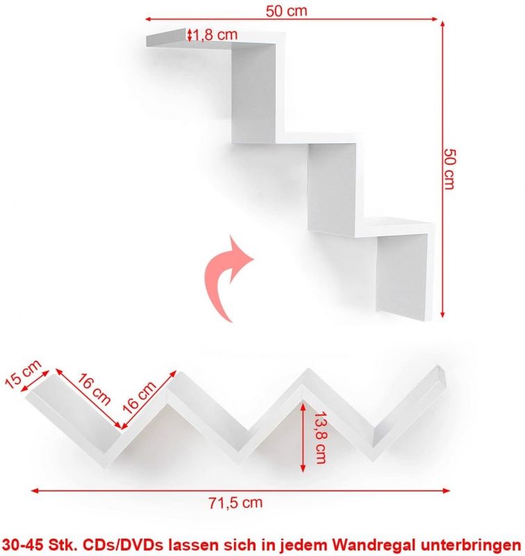 Image 2 : Set of 2 white retro ...