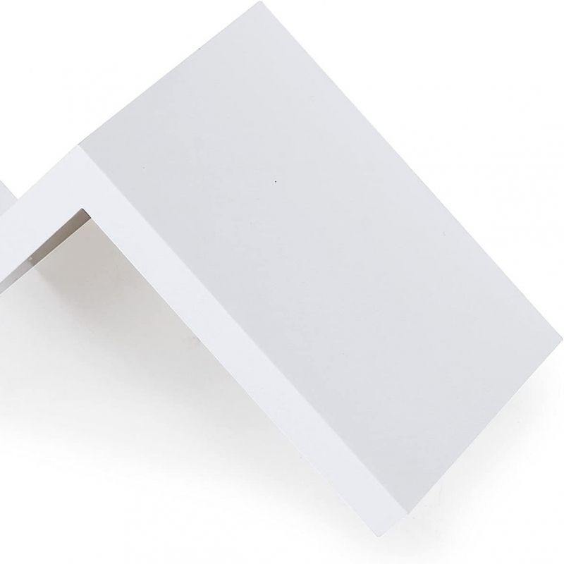 Image 3 : Set of 2 white retro ...