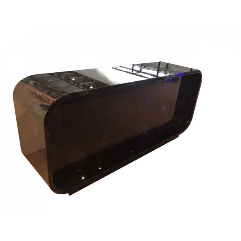 Image 1 : Shop counter & reception desk, black ...
