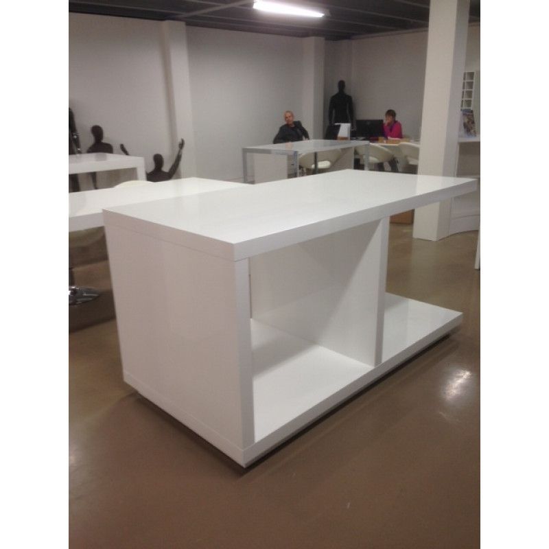 Image 1 : Mueble blanco lacado moderno y ...