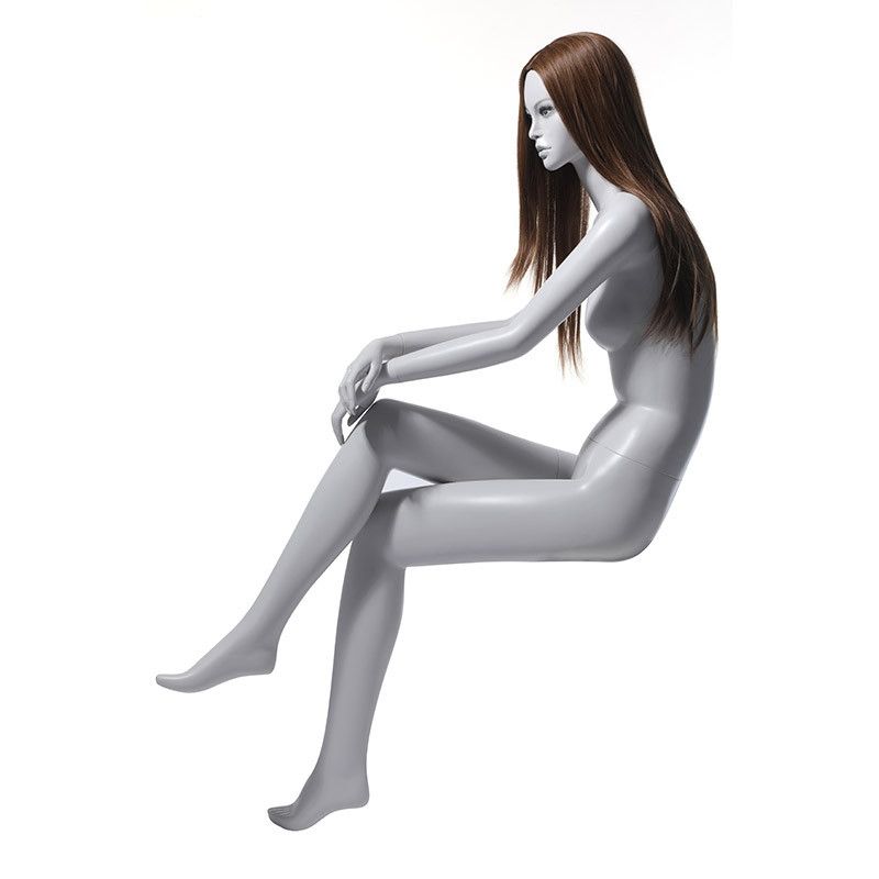 Image 2 : Realistic female mannequin with wig ...