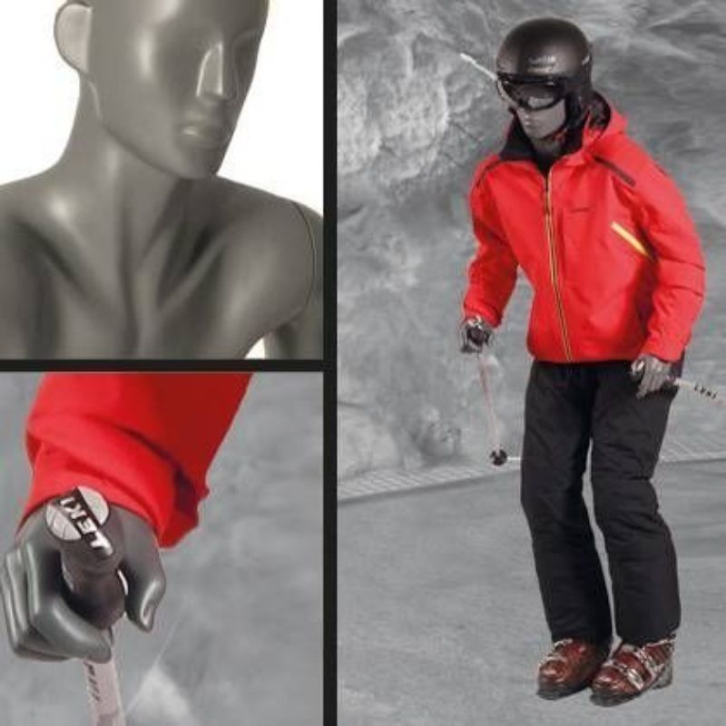 Image 3 : Ski male window mannequin in ...