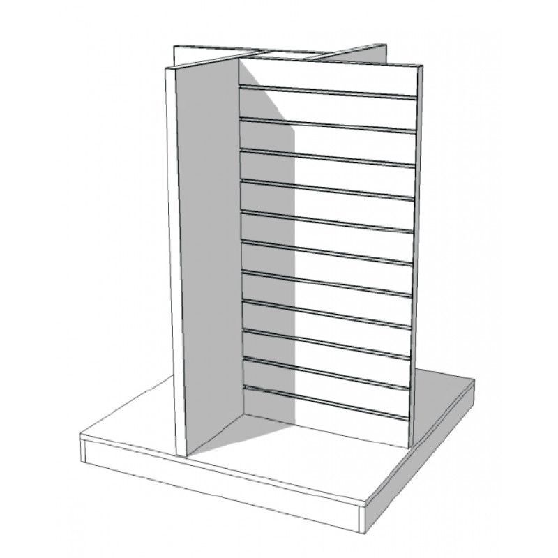 Image 4 : Slatwall and fittings MIDDLE UNIT ...