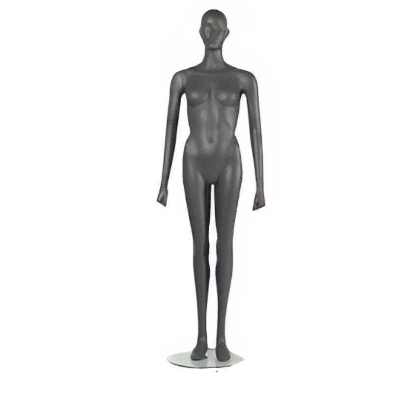 Sport damen schaufensterfiguren grau : Mannequins vitrine