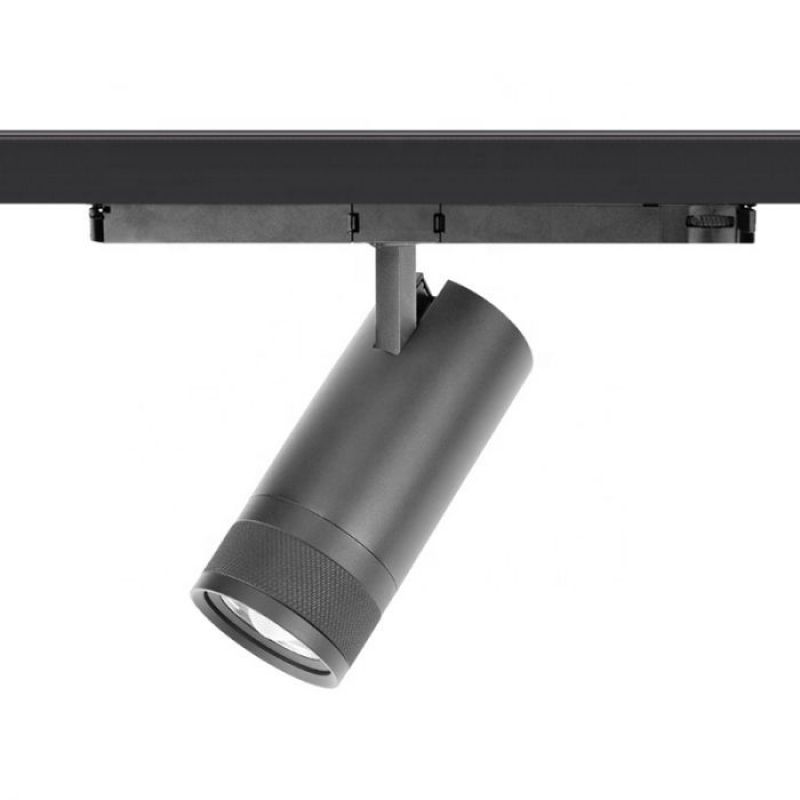 Image 1 : Spot LED noir 3500K orientable ...