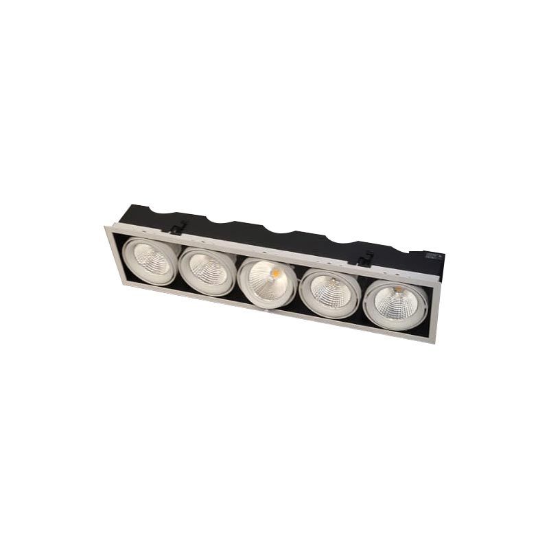 Spots encastr&eacute; LED Philips avec 5 spots : Eclairage