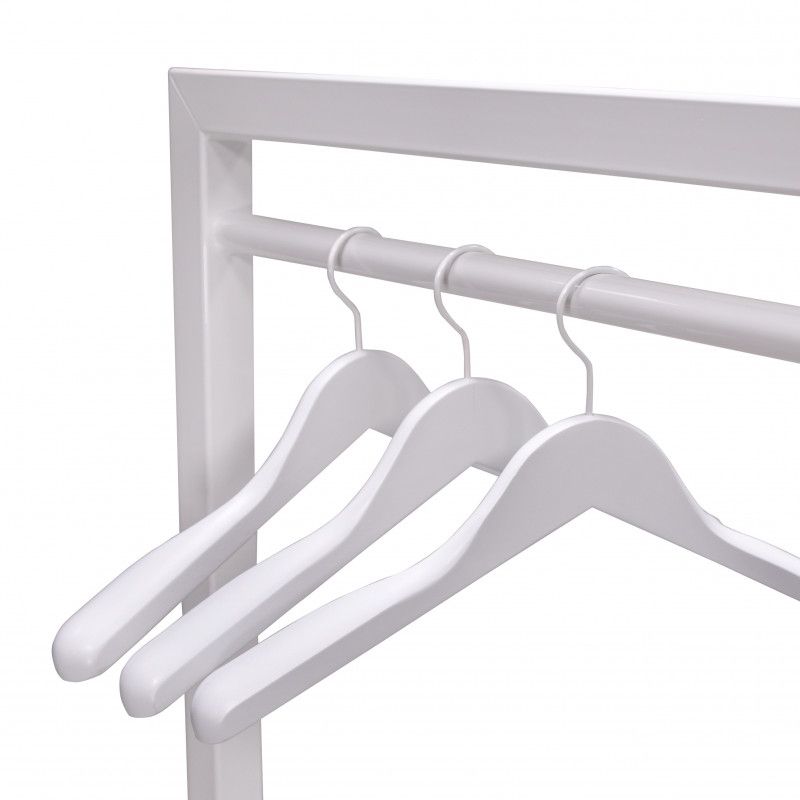 Image 2 : Double bar clothes rack for ...