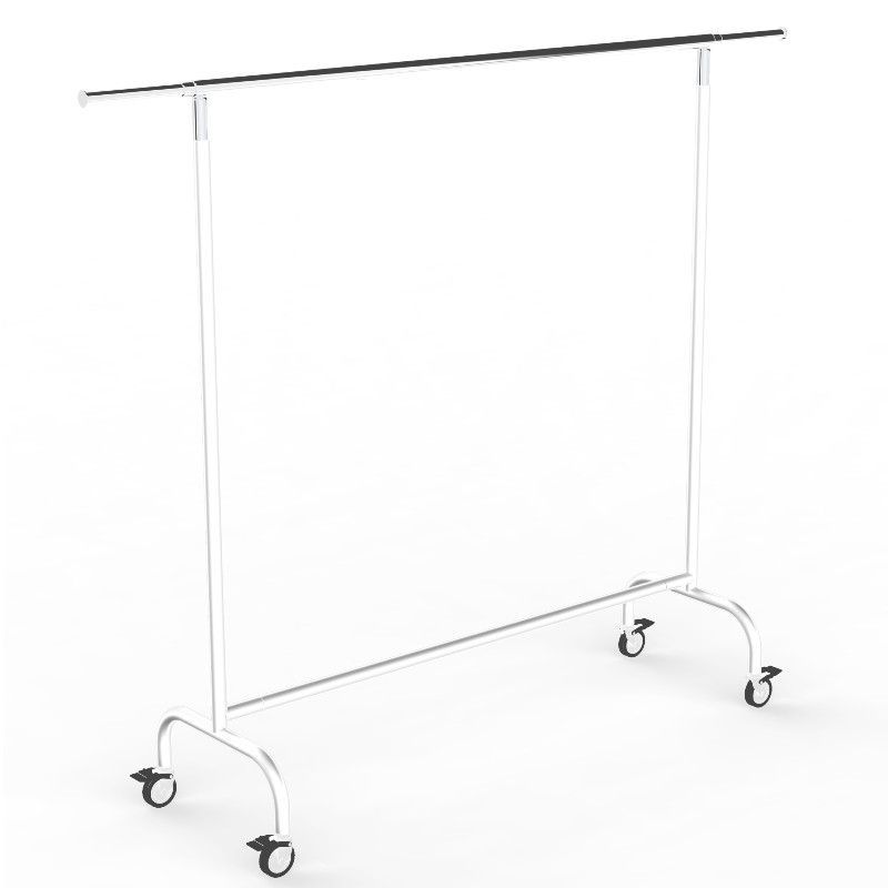 Image 6 : Stender bianco&nbsp; con ruota - 150x220cm ...