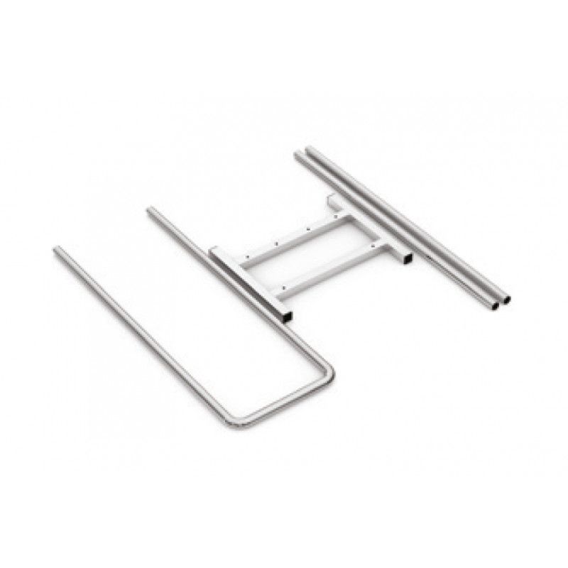 Image 2 : Rack per appendiabiti colore argento ...