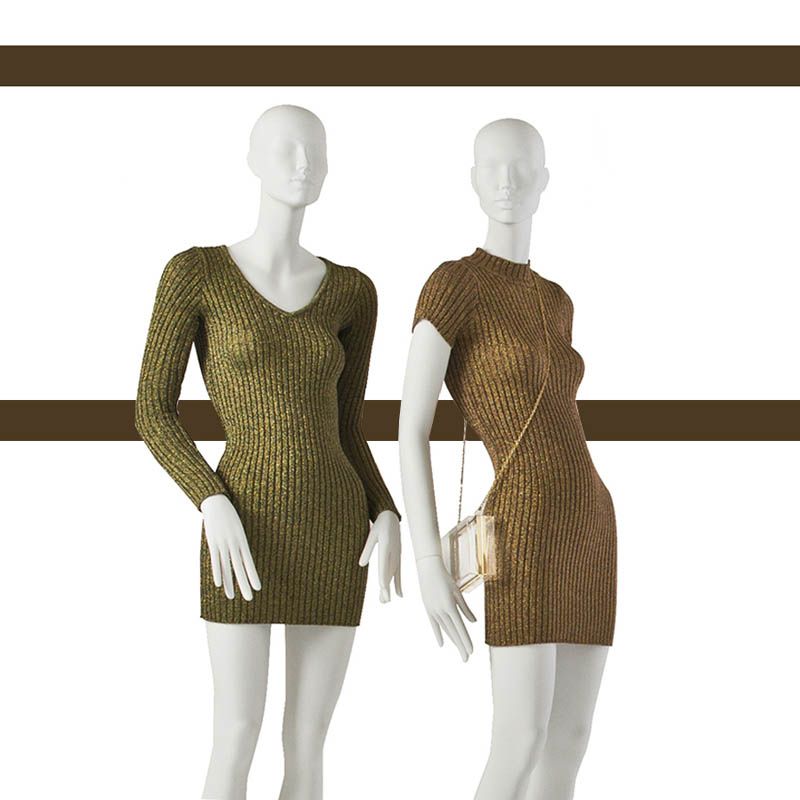 Stilvolle Schaufensterpuppe Frau expressiv : Mannequins vitrine