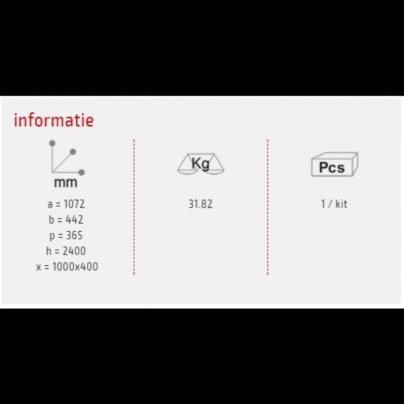 Image 1 : Bigshop clothes rack 240 cm ...