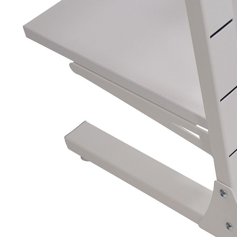 Image 3 : Store shelves 4 levels white ...