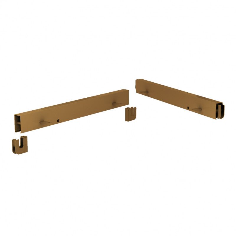 Supporto per scaffale oro 40 x 28 cm : Mobilier shopping