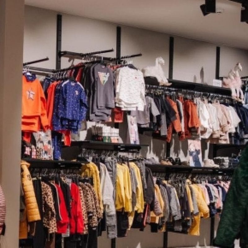 Image 5 : Système gondole murale noire ...