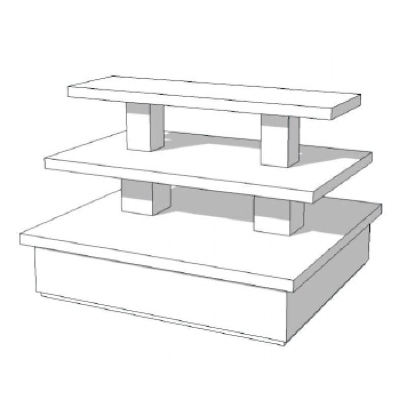Image 1 : Table pyramide pour exposition en ...