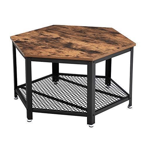 Tavolo In Legno E Resina Con Basamento In Metallo Bekreative