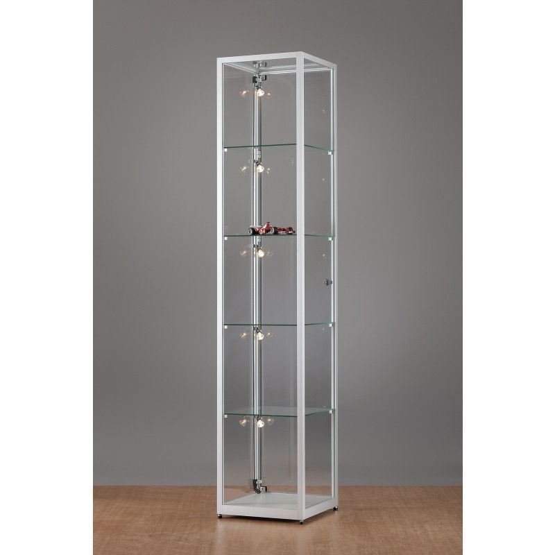 Image 1 : Vitrine Säulen Weiß Grau ...