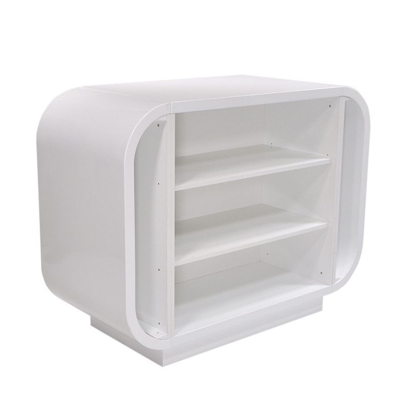 Image 2 : Weiss glossy Thekenanlage 130 cm ...