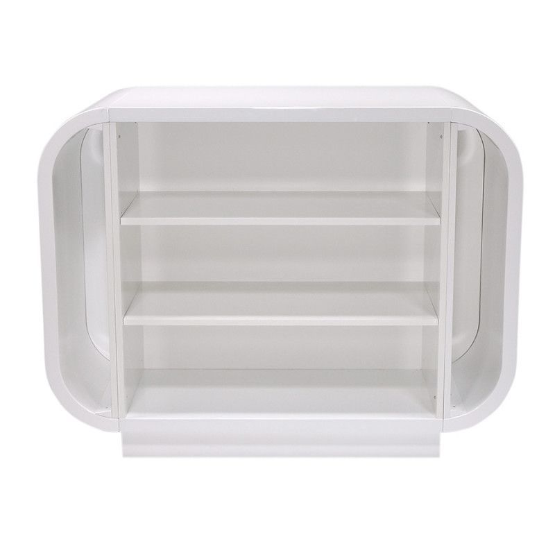 Image 3 : Weiss glossy Thekenanlage 130 cm ...