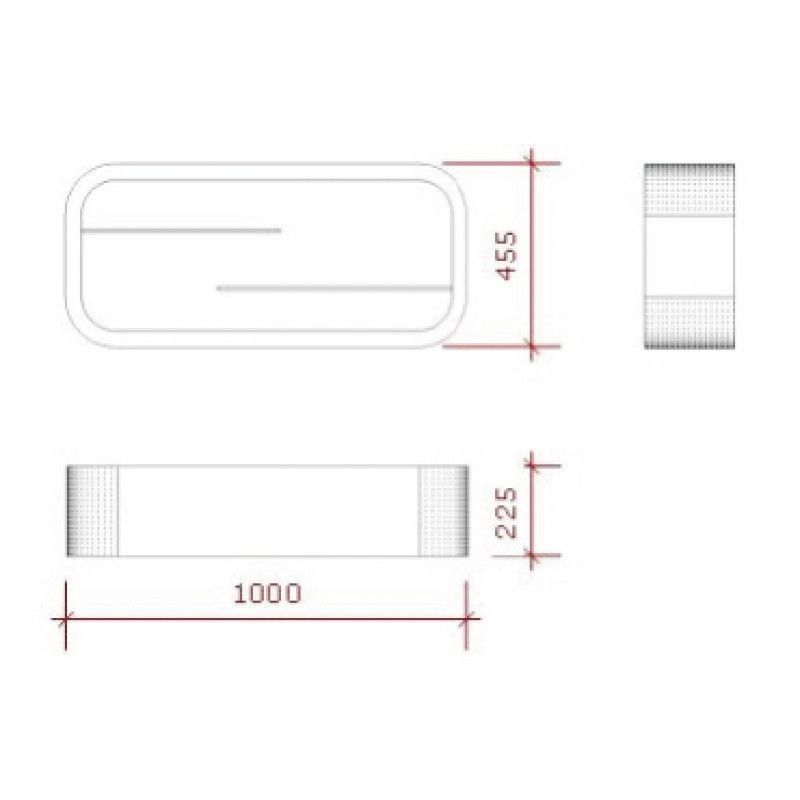 Image 2 : Weiße Theke mit lackierten ...