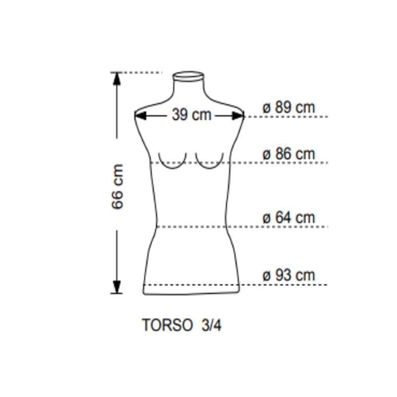 Image 2 : Torso 3/4 damen aus ...