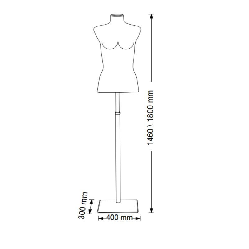 Image 1 : Torso 3/4 Frau aus ...