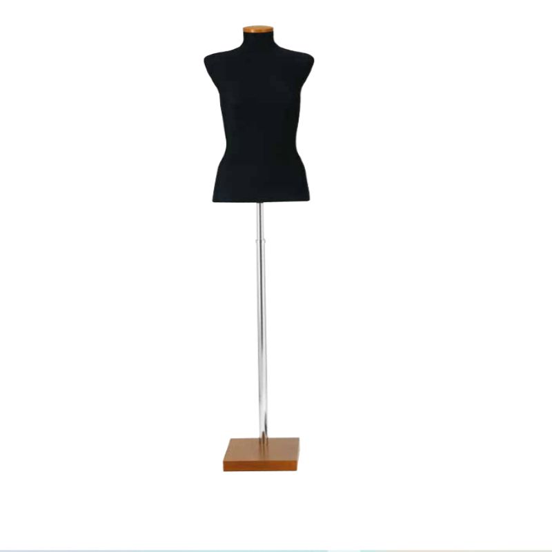 Torso 3/4 modelo senora en elasthanne negro : Bust shopping