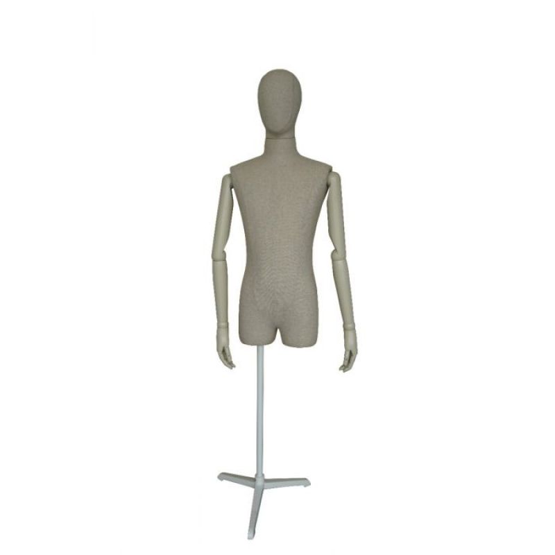Image 1 : Torso Mannequin Homme avec Tissu ...
