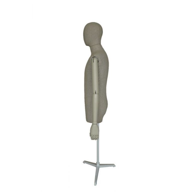 Image 2 : Torso Mannequin Homme avec Tissu ...